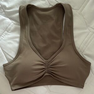 Bombshell Sportswear Brown Sports Bra
